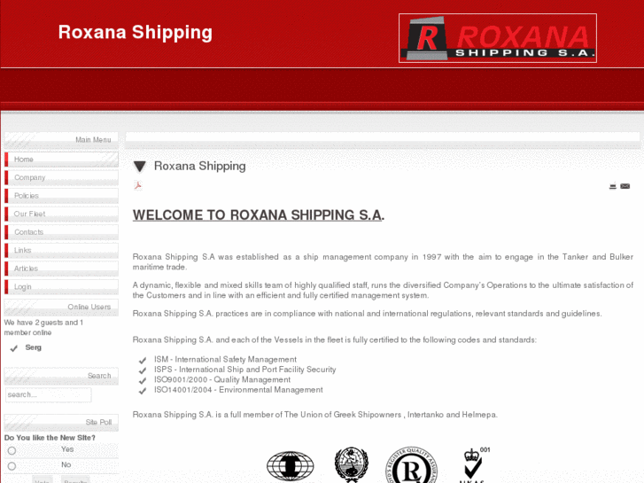 www.roxanashipping.com