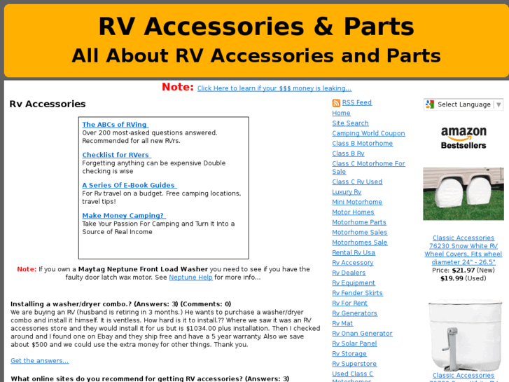 www.rvaccessoriesparts.com