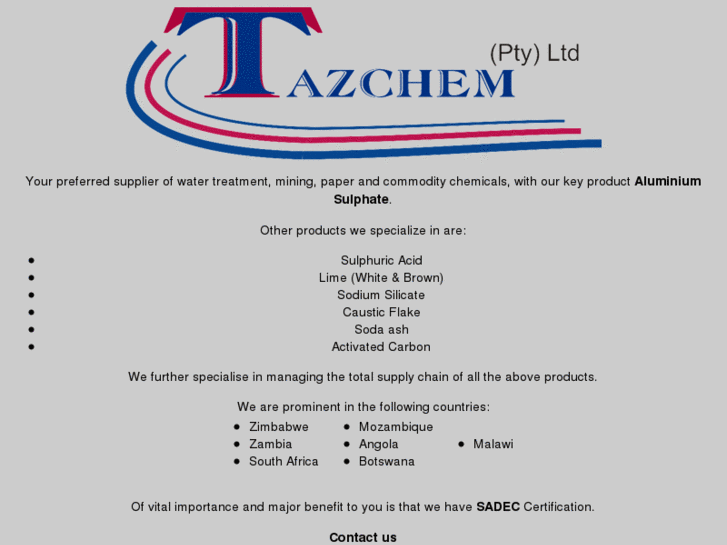 www.tazchem.com