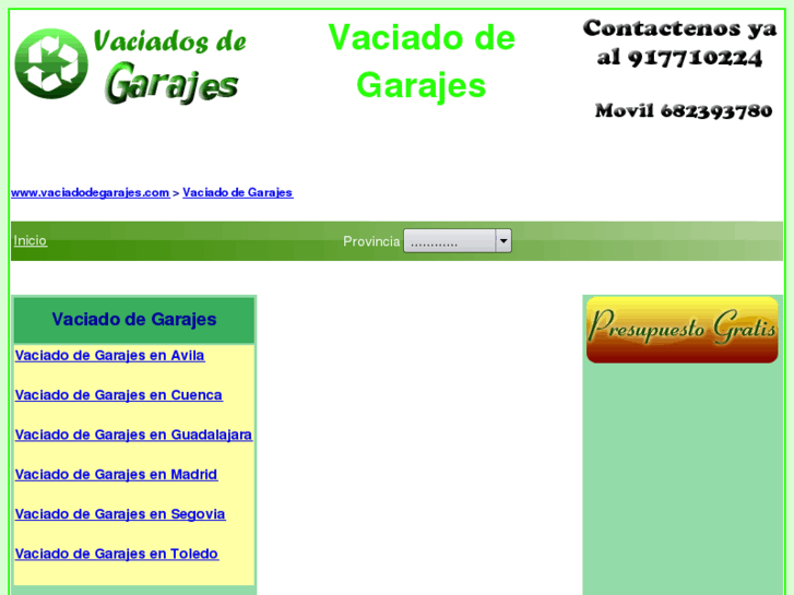 www.vaciadodegarajes.com