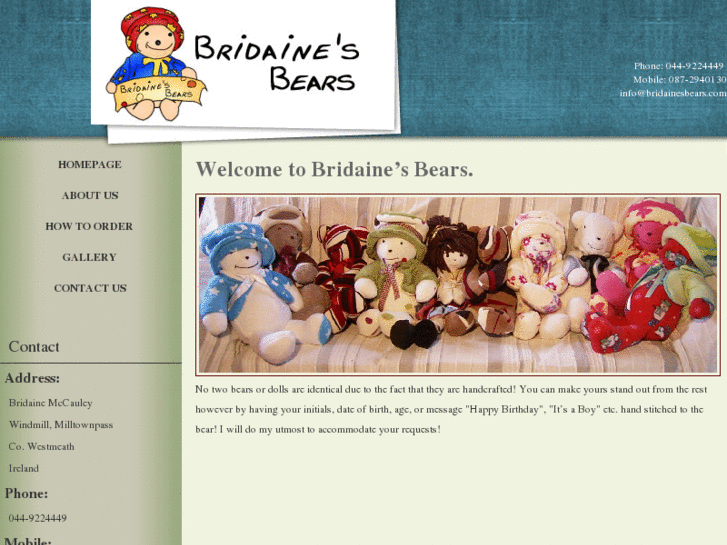 www.bridainesbears.com