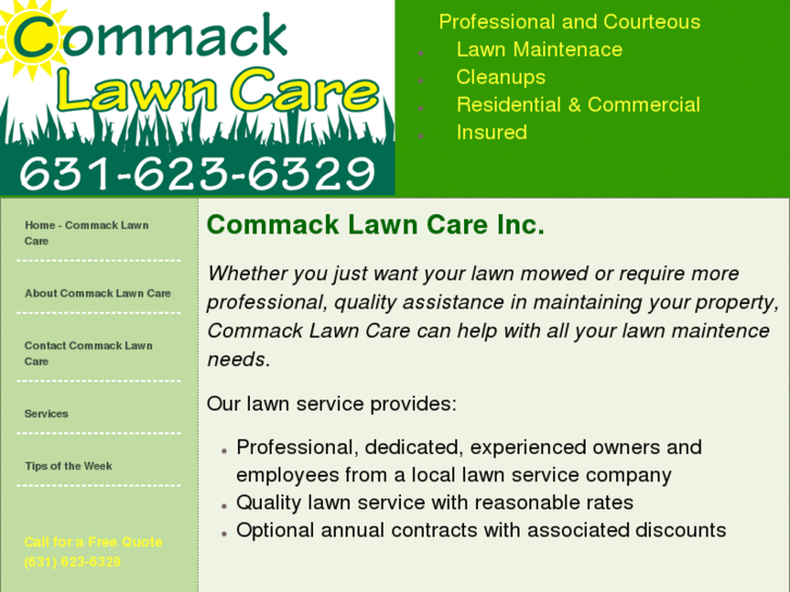 www.commacklawncare.com