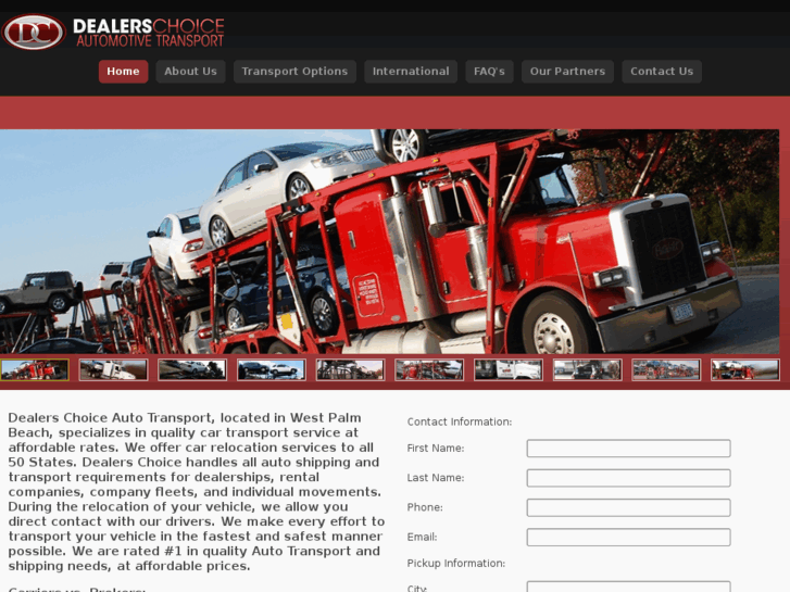 www.dealerschoiceautoshippers.com