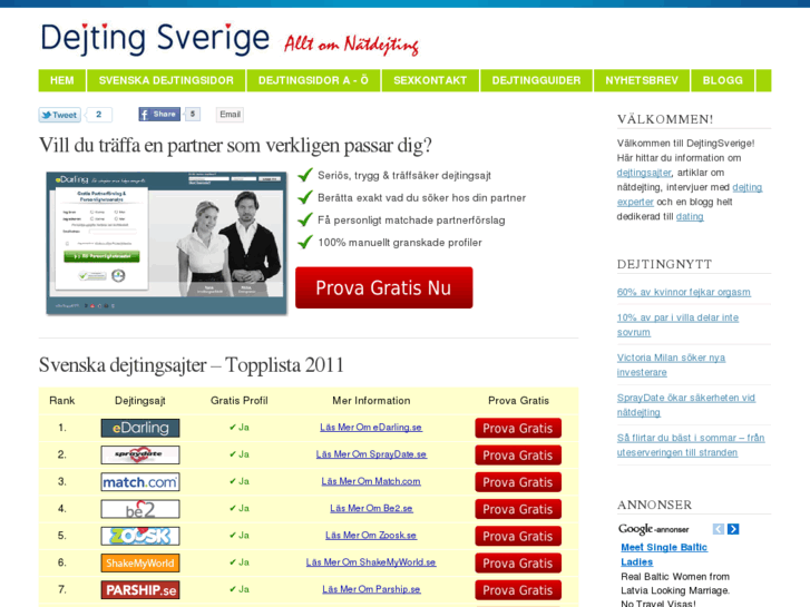 www.dejtingsverige.se