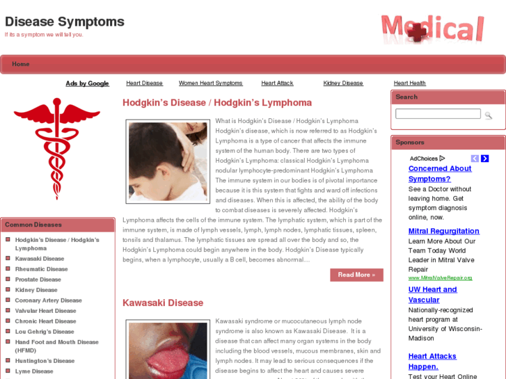 www.diseasesymptoms.org