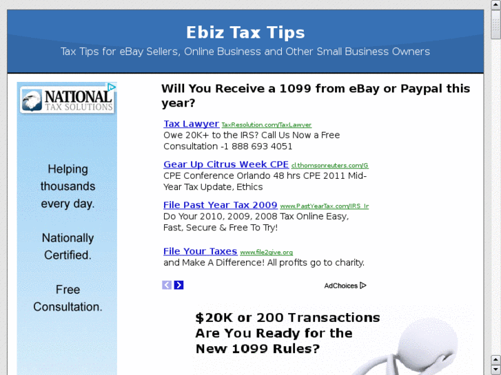 www.ebaytaxbook.com