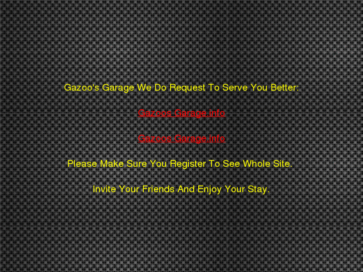 www.gazoosgarage.info