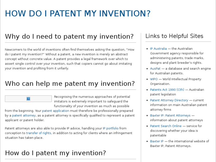 www.howdoipatentmyinvention.com