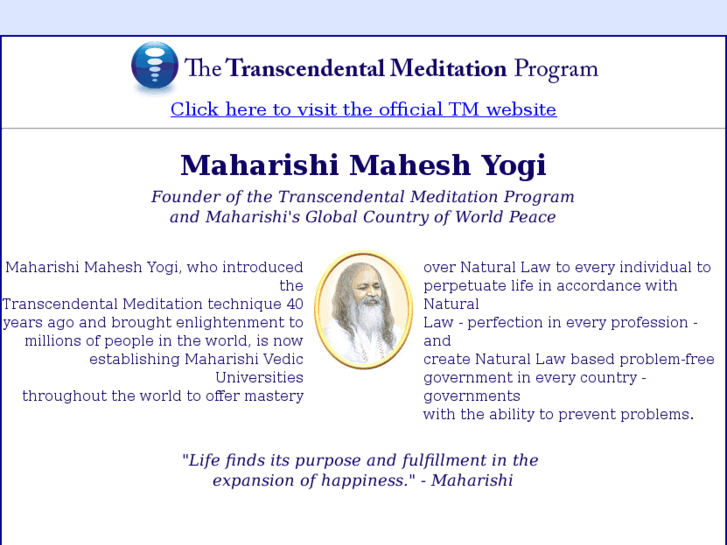 www.maharishi.org