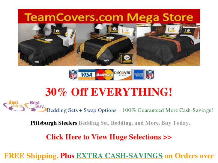 www.pittsburghsteelersbedding.net