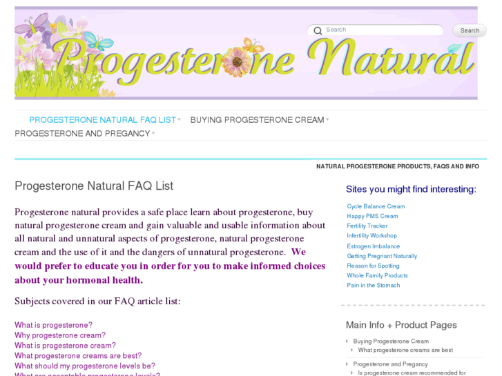 www.progesteronenatural.com