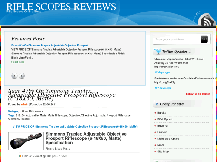 www.riflescopesreviews.info