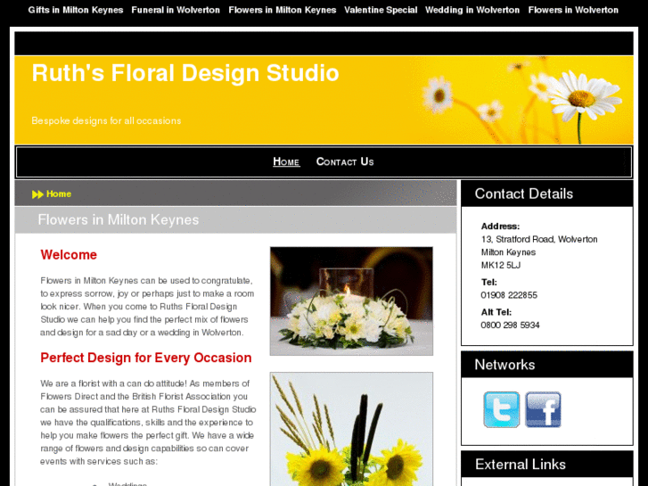 www.ruthsfloraldesignstudio.com