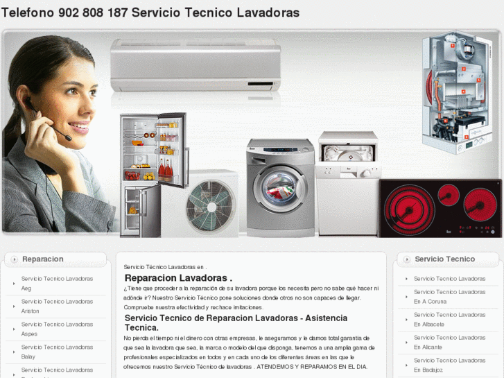 www.tecnicodelavadoras.es