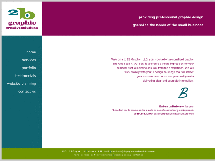 www.2bgraphiccreativesolutions.com