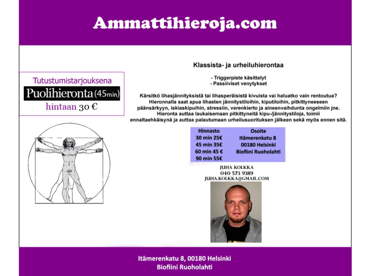 www.ammattihieroja.com