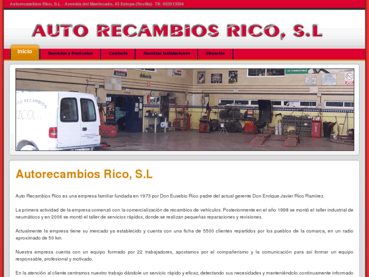 www.autorecambiosrico.com