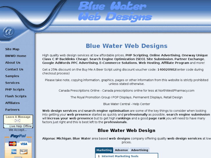 www.bluewaterwebdesigns.com