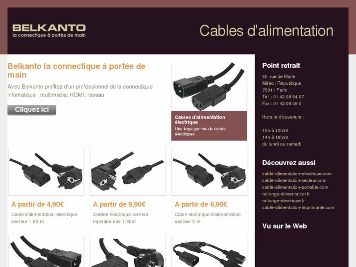 www.cable-alimentation-imprimante.com