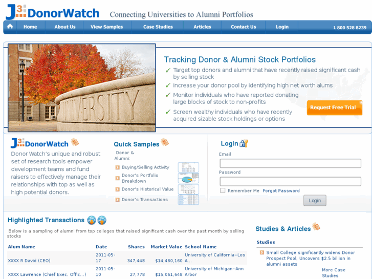 www.donorwatch.com