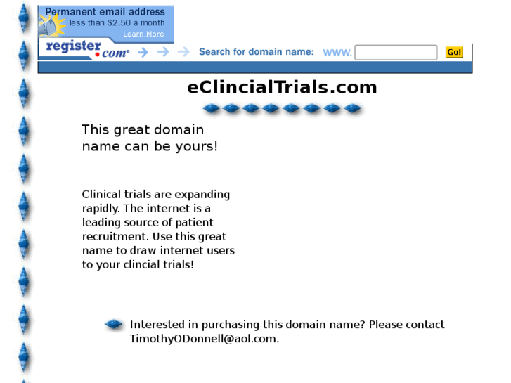 www.eclinicaltrials.com