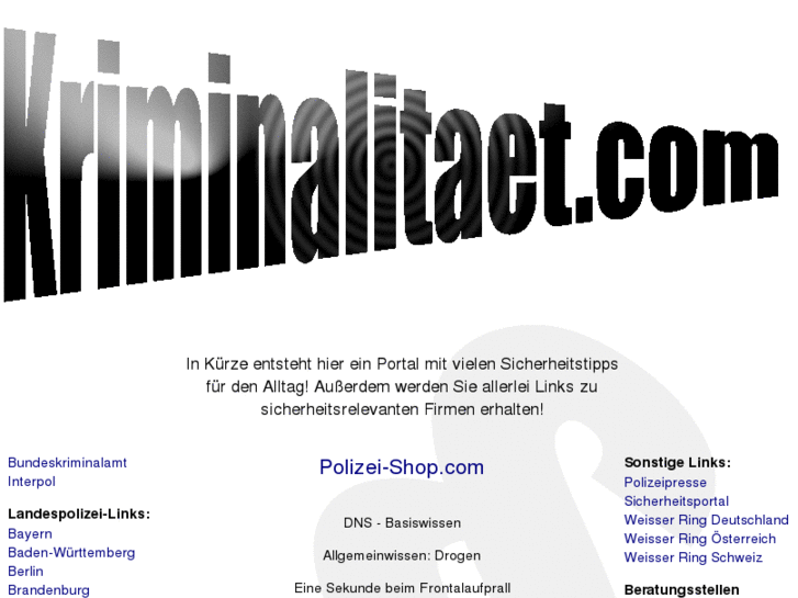 www.kriminalitaet.com