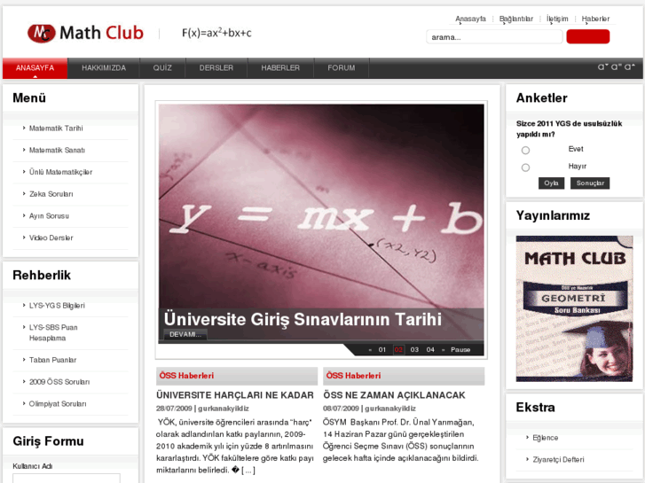 www.mathclub.biz