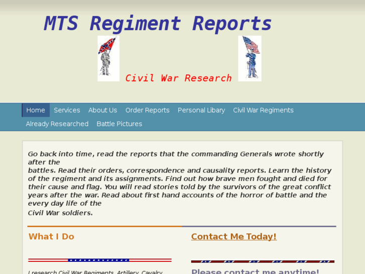 www.mtsregimentreports.com