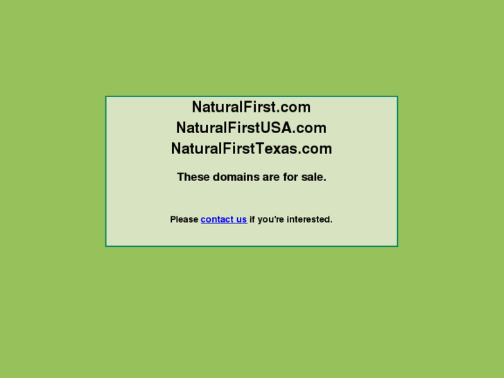 www.naturalfirst.com