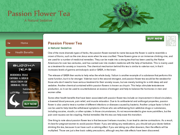 www.passionflowertea.net