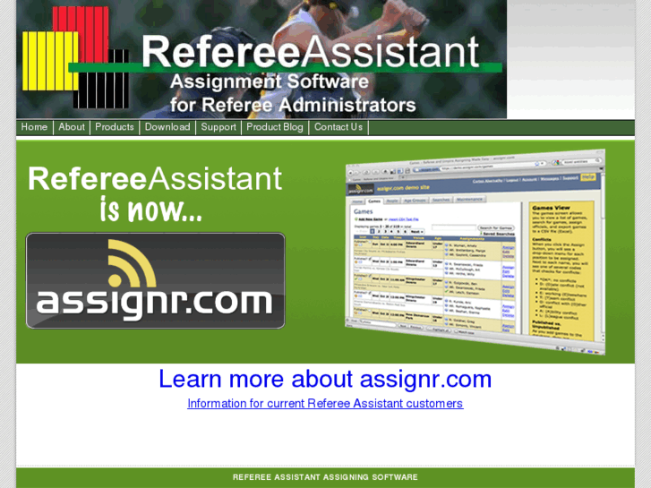 www.referee-assistant.com