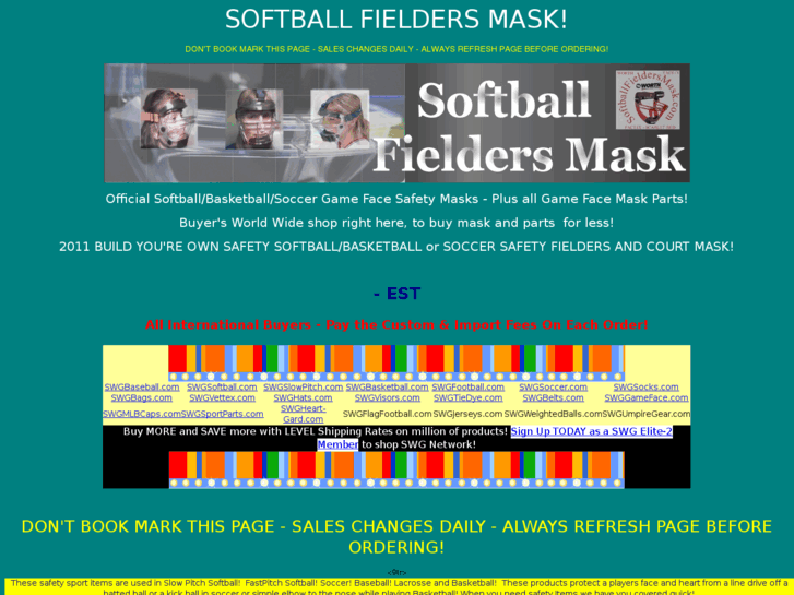 www.softballfieldersmask.com