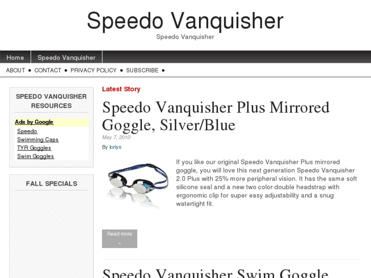 www.speedovanquisher.com