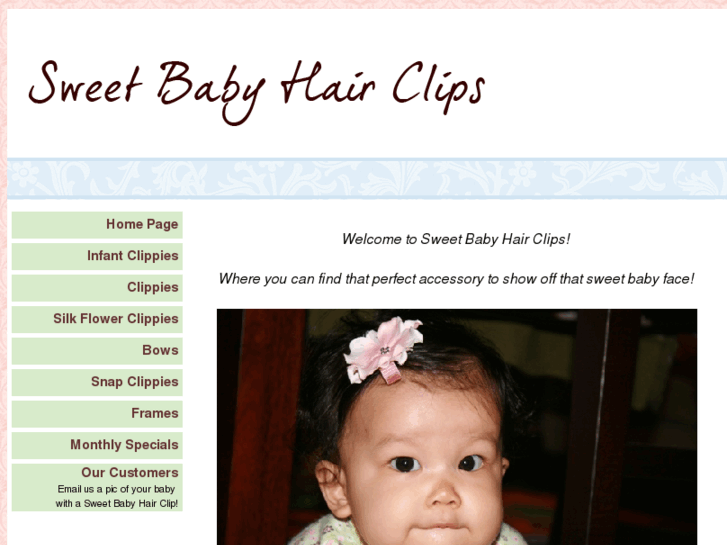 www.sweetbabyhairclips.com