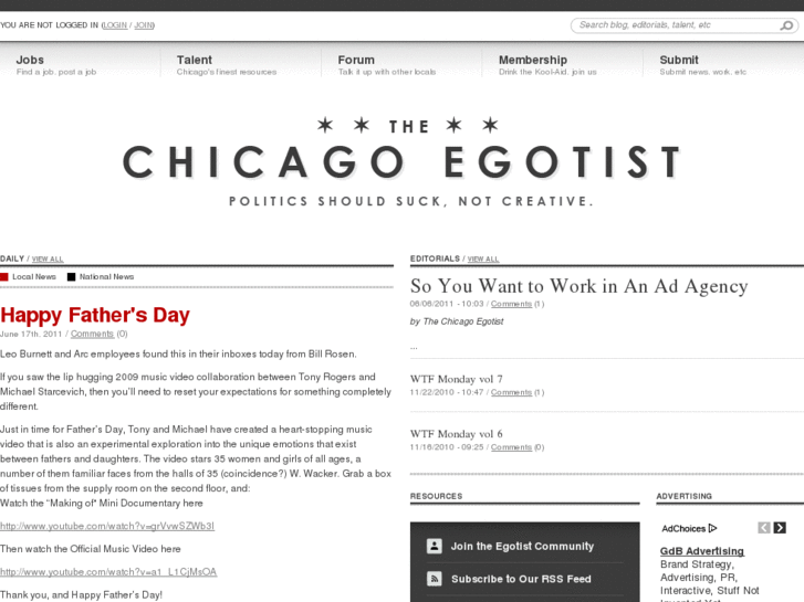 www.thechicagoegotist.com