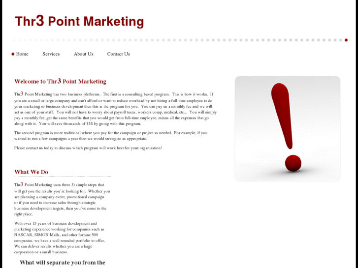 www.thr3pointmarketing.com