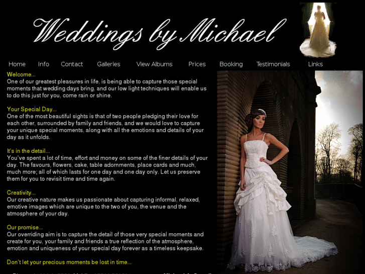 www.weddingsbymichael.co.uk