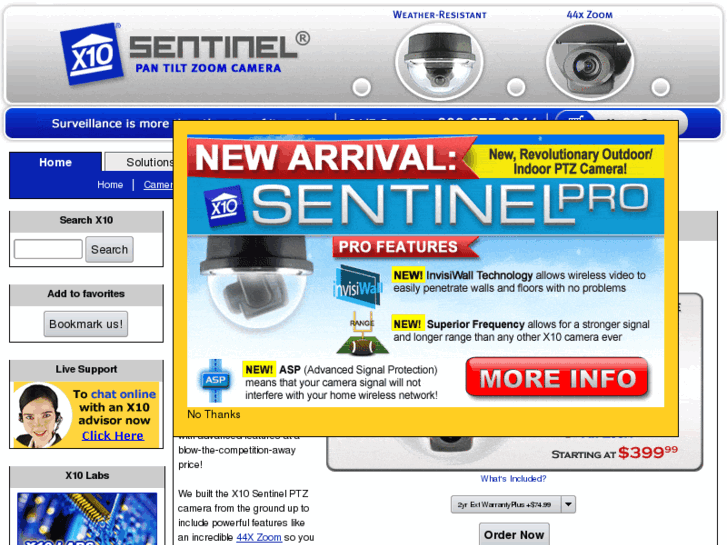 www.x10sentinel.com