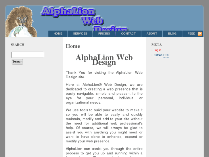 www.alphalionwebdesign.com