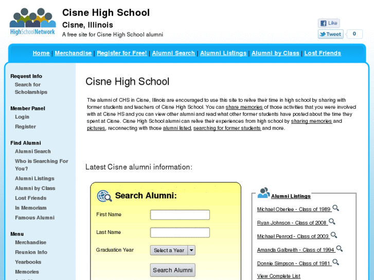 www.cisnehighschool.com