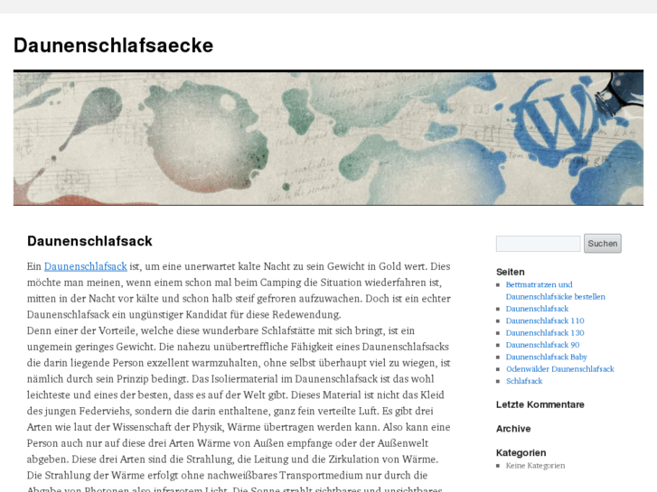 www.daunenschlafsaecke.com