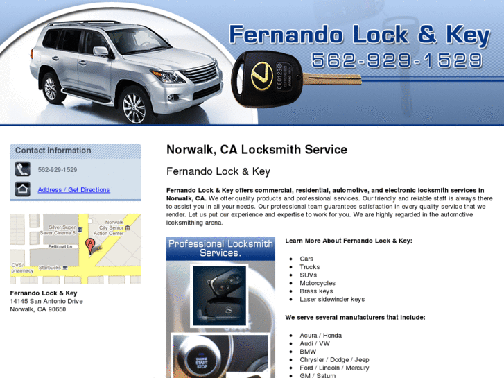 www.fernandoslockandkey.com