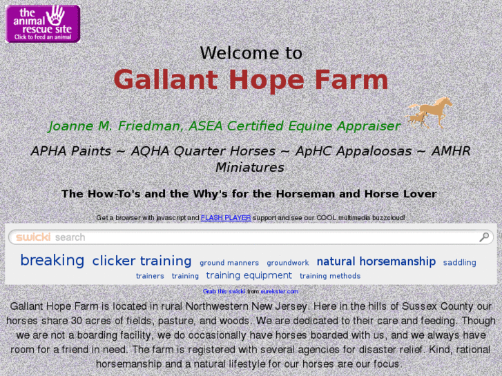 www.gallanthopefarm.com