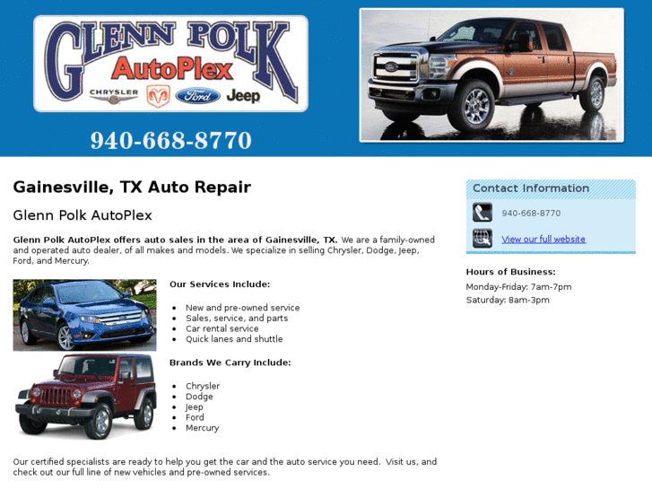 www.glennpolkautorepairing.com