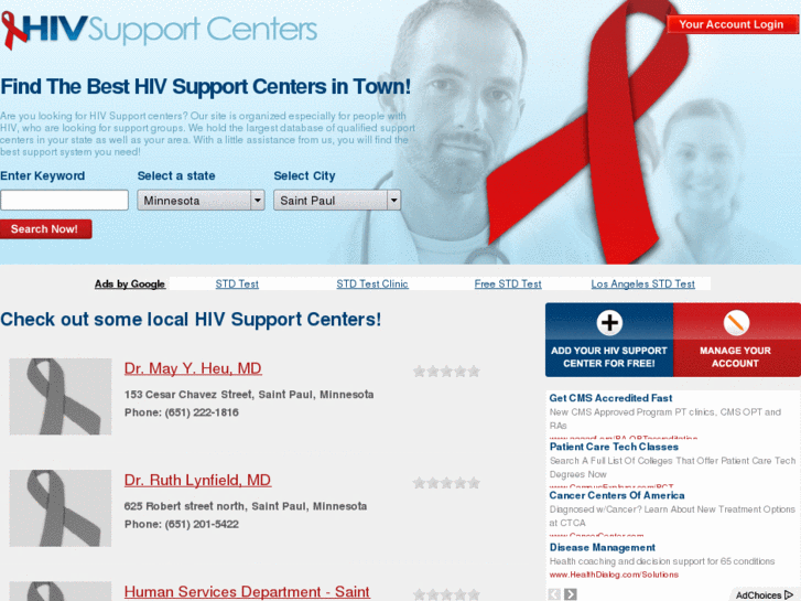 www.hivsupportcenters.com