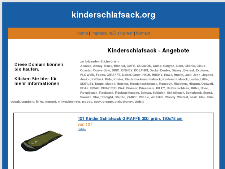 www.kinderschlafsack.org