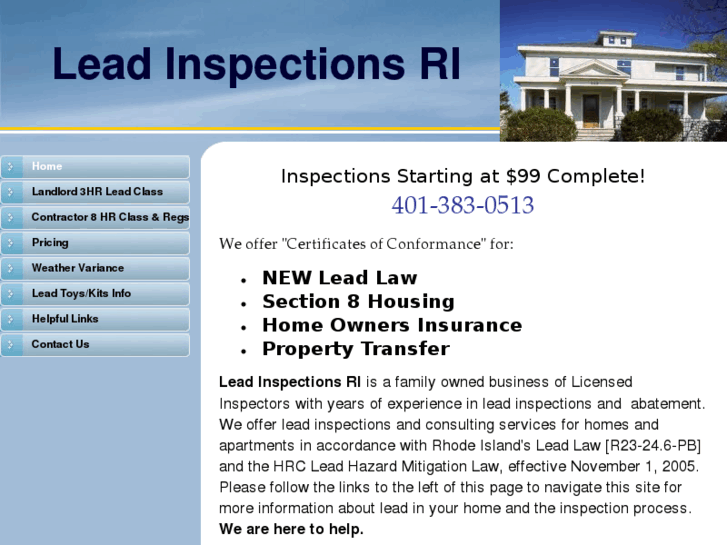 www.leadinspectionsri.com