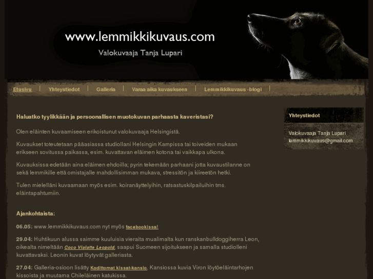 www.lemmikkikuvaus.com