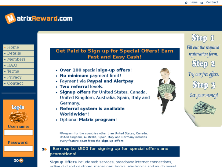 www.matrixreward.com