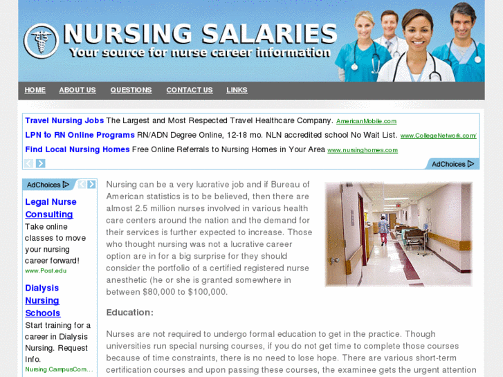 www.nursingsalaries.biz